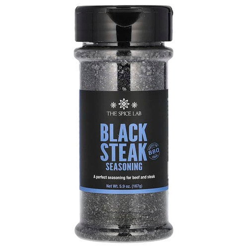 <img alt="The Spice Lab, Black Steak Seasoning, 5.9 oz (167 g)" title="The Spice Lab, Black Steak Seasoning, 5.9 oz (167 g),846836027947"