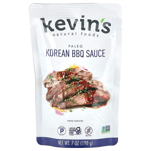 <img alt="Kevins Natural Foods, Korean BBQ Sauce, Mild, 7 oz (198 g)" title="Kevins Natural Foods, Korean BBQ Sauce, Mild, 7 oz (198 g),810264023789"
