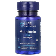 <img alt="Life Extension, Melatonin, 3 mg, 60 Vegetarian Lozenges" title="Life Extension, Melatonin, 3 mg, 60 Vegetarian Lozenges,737870332060"