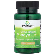 <img alt="Swanson Vitamins, Full Spectrum Papaya Leaf, 400 mg, 60 Capsules" title="Swanson Vitamins, Full Spectrum Papaya Leaf, 400 mg, 60 Capsules,087614114965"