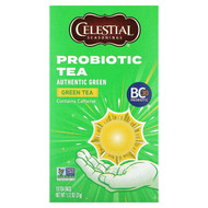 <img alt="Celestial Seasonings, Probiotic Green Tea, Authentic Green, 16 Tea Bags 1.12 oz (31 g)" title="Celestial Seasonings, Probiotic Green Tea, Authentic Green, 16 Tea Bags 1.12 oz (31 g),070734545238"