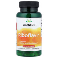 <img alt="Swanson Vitamins, Riboflavin, 100 mg, 100 Capsules" title="Swanson Vitamins, Riboflavin, 100 mg, 100 Capsules,087614010182"