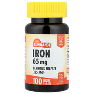 <img alt="Sundance Vitamins, Iron, 65 mg, 100 Coated Tablets" title="Sundance Vitamins, Iron, 65 mg, 100 Coated Tablets,840093103901"