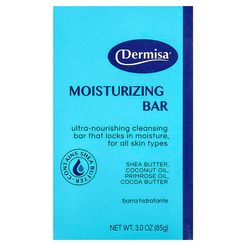 <img alt="Dermisa, Moisturizing Bar Soap, For All Skin Types, 3 oz (85 g)" title="Dermisa, Moisturizing Bar Soap, For All Skin Types, 3 oz (85 g),766989000331"