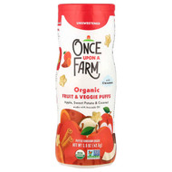 <img alt="Once Upon A Farm, Organic Fruit & Veggie Puffs, Crawler, Apple, Sweet Potato & Coconut with Cinnamon, Unsweetened, 1.5 oz (42.5 g)" title="Once Upon A Farm, Organic Fruit & Veggie Puffs, Crawler, Apple, Sweet Potato & Coconut with Cinnamon, Unsweetened, 1.5 oz (42.5 g),810003512673"