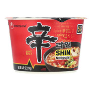 <img alt="Nongshim, Shin Noodles, Gourmet Spicy, 4.02 oz (114 g)" title="Nongshim, Shin Noodles, Gourmet Spicy, 4.02 oz (114 g),031146055012"