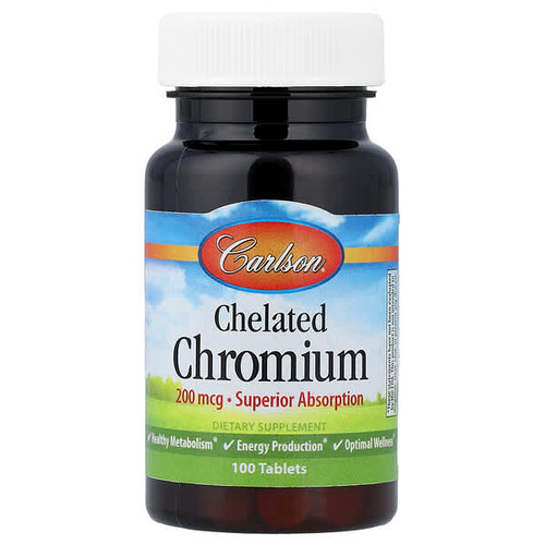 <img alt="Carlson, Chelated Chromium, 100 Tablets" title="Carlson, Chelated Chromium, 100 Tablets,088395055119"