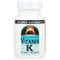 <img alt="Source Naturals, Vitamin K, 100 Tablets" title="Source Naturals, Vitamin K, 100 Tablets,021078014492"