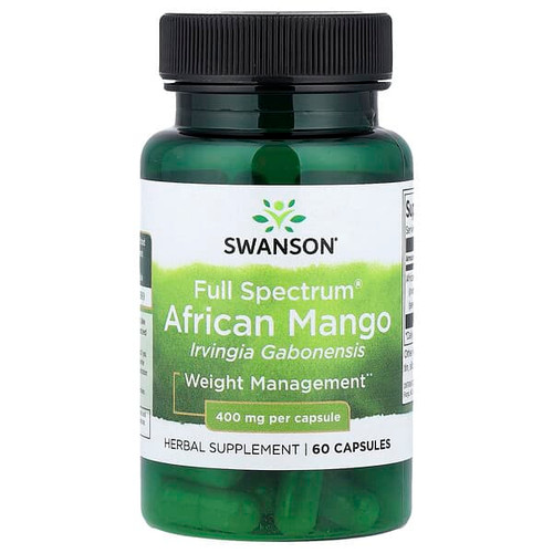 <img alt="Swanson Vitamins, Full Spectrum African Mango, 400 mg, 60 Capsules" title="Swanson Vitamins, Full Spectrum African Mango, 400 mg, 60 Capsules,087614114149"