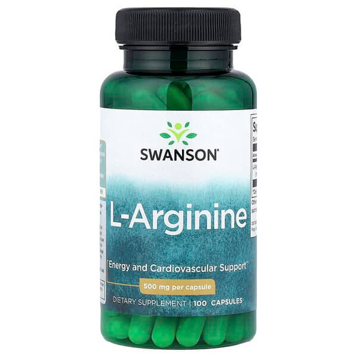 <img alt="Swanson Vitamins, L-Arginine, 500 mg, 100 Capsules" title="Swanson Vitamins, L-Arginine, 500 mg, 100 Capsules,087614018522"