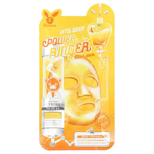 <img alt="3 PACK of Elizavecca, Vita Deep Power Ringer Beauty Mask Pack, 1 Sheet, 0.78 fl oz (23 ml)" title="3 PACK of Elizavecca, Vita Deep Power Ringer Beauty Mask Pack, 1 Sheet, 0.78 fl oz (23 ml),8809464015801"