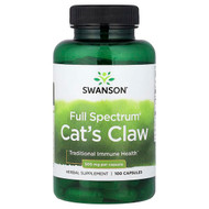 <img alt="Swanson Vitamins, Full Spectrum Cats Claw, 500 mg, 100 Capsules" title="Swanson Vitamins, Full Spectrum Cats Claw, 500 mg, 100 Capsules,087614015149"