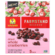 <img alt="Sun-Maid, Farmstand Reserve, Dried Whole Cranberries, 5 Packs, 0.8 oz (23 g) Each" title="Sun-Maid, Farmstand Reserve, Dried Whole Cranberries, 5 Packs, 0.8 oz (23 g) Each,041143070581"