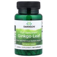 <img alt="Swanson Vitamins, Full Spectrum Ginkgo Leaf, 60 mg, 120 Capsules" title="Swanson Vitamins, Full Spectrum Ginkgo Leaf, 60 mg, 120 Capsules,087614111445"