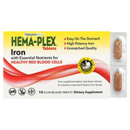 <img alt="NaturesPlus, Hema-Plex, Iron with Essential Nutrients for Healthy Red Blood Cells , 10 Slow Release Tablets" title="NaturesPlus, Hema-Plex, Iron with Essential Nutrients for Healthy Red Blood Cells , 10 Slow Release Tablets,097467996625"