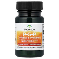 <img alt="Swanson Vitamins, P-5-P, 40 mg, 60 Capsules" title="Swanson Vitamins, P-5-P, 40 mg, 60 Capsules,087614210278"