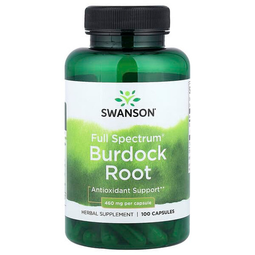 <img alt="Swanson Vitamins, Full Spectrum Burdock Root, 100 Capsules (460 mg per Capsule)" title="Swanson Vitamins, Full Spectrum Burdock Root, 100 Capsules (460 mg per Capsule),087614015316"