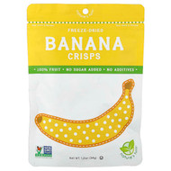 <img alt="Natures Turn, Freeze-Dried Banana Crisps, 1.2 oz (34 g)" title="Natures Turn, Freeze-Dried Banana Crisps, 1.2 oz (34 g),856366002383"