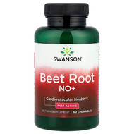 <img alt="Swanson, Beet Root NO+, 60 Chewables" title="Swanson, Beet Root NO+, 60 Chewables,087614211022"