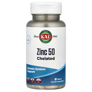 <img alt="KAL, Zinc 50 Chelated, 90 Tablets" title="KAL, Zinc 50 Chelated, 90 Tablets,021245526421"