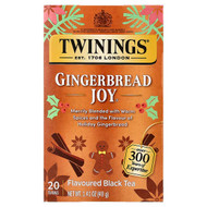 <img alt="Twinings, Flavored Black Tea, Gingerbread Joy, 20 Tea Bags, 1.41 oz (40 g)" title="Twinings, Flavored Black Tea, Gingerbread Joy, 20 Tea Bags, 1.41 oz (40 g),070177226299"