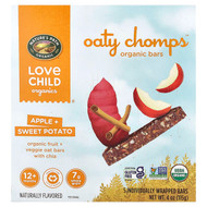 <img alt="Love Child Organics, Natures Path, Oaty Chomps Organic Bars, 12+ Months, Apple + Sweet Potato, 5 Individually Wrapped Bars, 0.8 oz (23 g) Each" title="Love Child Organics, Natures Path, Oaty Chomps Organic Bars, 12+ Months, Apple + Sweet Potato, 5 Individually Wrapped Bars, 0.8 oz (23 g) Each,058449252849"
