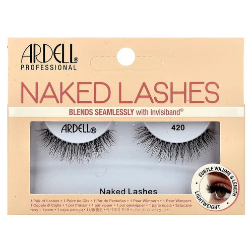 <img alt="Ardell, Naked Lashes, 420, 1 Pair" title="Ardell, Naked Lashes, 420, 1 Pair,074764704757"