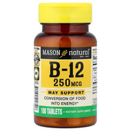<img alt="Mason Natural, Vitamin B-12, 100 Tablets" title="Mason Natural, Vitamin B-12, 100 Tablets,311845057518"