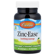 <img alt="Carlson, Zinc-Ease Soothing Lozenge, Natural Lemon, 42 Lozenges" title="Carlson, Zinc-Ease Soothing Lozenge, Natural Lemon, 42 Lozenges,088395053405"