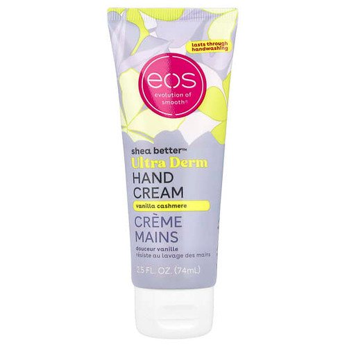 <img alt="EOS, Shea Better, Ultra Derm Hand Cream, Vanilla Cashmere, 2.5 fl oz (74 ml)" title="EOS, Shea Better, Ultra Derm Hand Cream, Vanilla Cashmere, 2.5 fl oz (74 ml),840044706915"