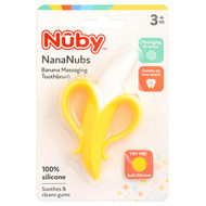 <img alt="Nuby, NanaNubs, Banana Massaging Toothbrush, 3+ Months, 1 Brush" title="Nuby, NanaNubs, Banana Massaging Toothbrush, 3+ Months, 1 Brush,048526007820"