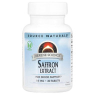 <img alt="Source Naturals, Serene Science, Saffron Extract, 15 mg, 30 Tablets" title="Source Naturals, Serene Science, Saffron Extract, 15 mg, 30 Tablets,021078028017"