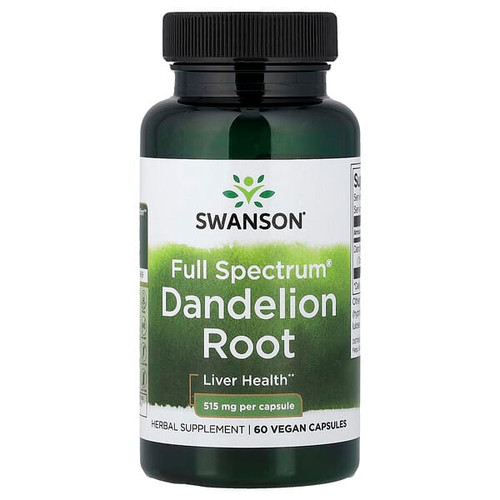 <img alt="Swanson Vitamins, Full Spectrum Dandelion Root, 515 mg, 60 Vegan Capsules" title="Swanson Vitamins, Full Spectrum Dandelion Root, 515 mg, 60 Vegan Capsules,087614113364"
