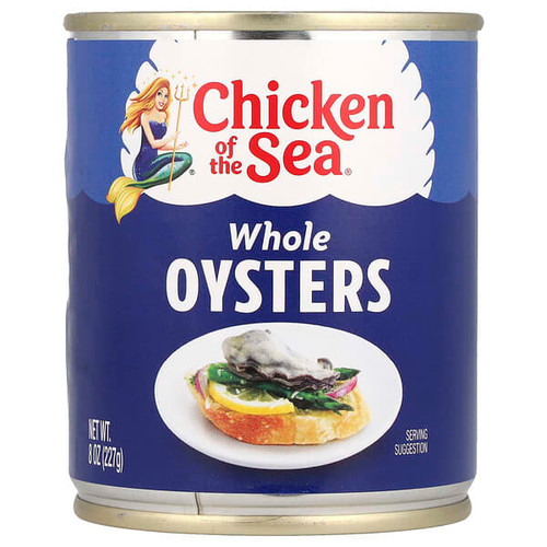 <img alt="Chicken of the Sea, Whole Oysters, 8 oz (227 g)" title="Chicken of the Sea, Whole Oysters, 8 oz (227 g),048000000675"