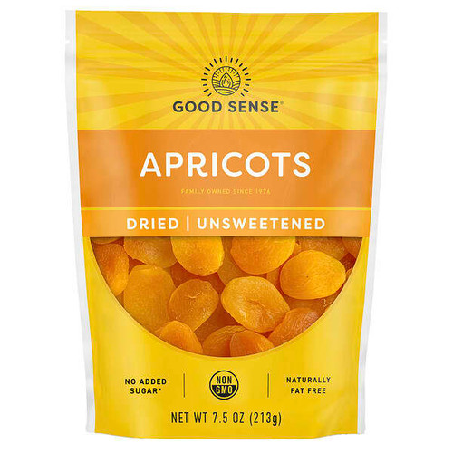 <img alt="Good Sense, Apricots, Dried & Unsweetened, 7.5 oz (213 g)" title="Good Sense, Apricots, Dried & Unsweetened, 7.5 oz (213 g),030243862769"