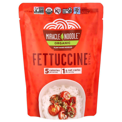 <img alt="Miracle Noodle, Organic Fettuccine Style, 7 oz (200 g)" title="Miracle Noodle, Organic Fettuccine Style, 7 oz (200 g),854126008156"
