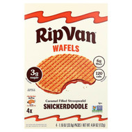 <img alt="Rip Van Wafels, Caramel Filled Stroopwafel, Snickerdoodle, 4 Packs, 1.16 oz (33 g) Each" title="Rip Van Wafels, Caramel Filled Stroopwafel, Snickerdoodle, 4 Packs, 1.16 oz (33 g) Each,850007857998"