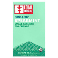 <img alt="Equal Exchange, Organic Spearmint, Herbal Tea, Caffeine-Free, 20 Tea Bags, 0.99 oz (28 g)" title="Equal Exchange, Organic Spearmint, Herbal Tea, Caffeine-Free, 20 Tea Bags, 0.99 oz (28 g),745998991557"