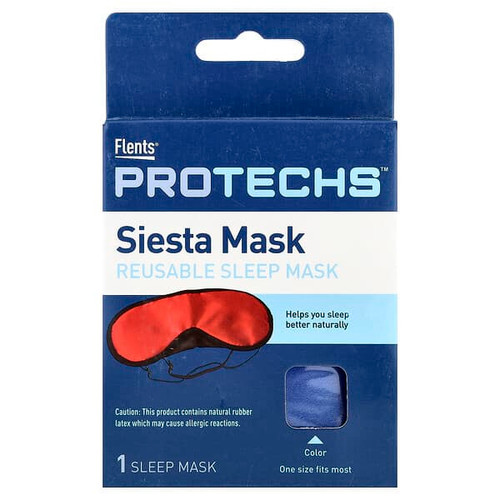 <img alt="Flents, ProTechs, Siesta Mask, Reusable Sleep Mask, One Size Fits Most, 1 Count" title="Flents, ProTechs, Siesta Mask, Reusable Sleep Mask, One Size Fits Most, 1 Count,023185144048"