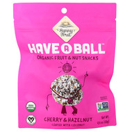 <img alt="Sunny Fruit, Have A Ball, Organic Fruit & Nut Snacks, Cherry & Hazelnut, 4.4 oz (126 g)" title="Sunny Fruit, Have A Ball, Organic Fruit & Nut Snacks, Cherry & Hazelnut, 4.4 oz (126 g),842515007187"
