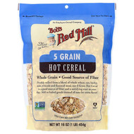 <img alt="Bobs Red Mill, 5 Grain Hot Cereal, 16 oz (454 g)" title="Bobs Red Mill, 5 Grain Hot Cereal, 16 oz (454 g),039978111050"