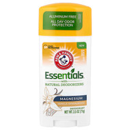 <img alt="Arm & Hammer, Essentials with Natural Deodorizers, Deodorant, Magnesium, Vanilla Sandalwood, 2.5 oz (71 g)" title="Arm & Hammer, Essentials with Natural Deodorizers, Deodorant, Magnesium, Vanilla Sandalwood, 2.5 oz (71 g),033200975281"