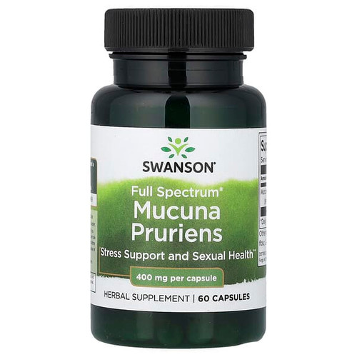 <img alt="Swanson Vitamins, Full Spectrum, Mucuna Pruriens, 400 mg, 60 Capsules" title="Swanson Vitamins, Full Spectrum, Mucuna Pruriens, 400 mg, 60 Capsules,087614115818"