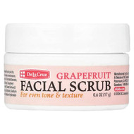<img alt="3 PACK of De La Cruz, Facial Scrub, Grapefruit , 0.6 oz (17 g)" title="3 PACK of De La Cruz, Facial Scrub, Grapefruit , 0.6 oz (17 g),024286156466"