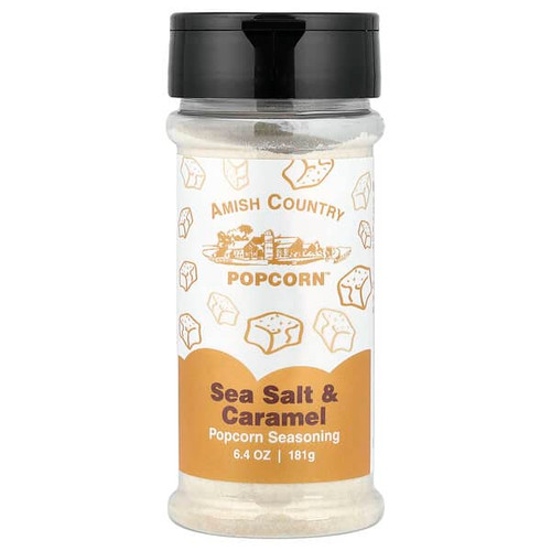 <img alt="Amish Country Popcorn, Popcorn Seasoning, Sea Salt & Caramel, 6.4 oz (181 g)" title="Amish Country Popcorn, Popcorn Seasoning, Sea Salt & Caramel, 6.4 oz (181 g),046457318602"