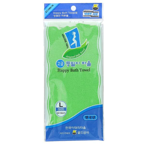 <img alt="Goldsangsa, Happy Bath Towel, Large, Green, 1 Count" title="Goldsangsa, Happy Bath Towel, Large, Green, 1 Count,8801941300110"