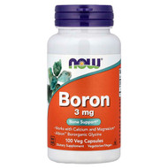 <img alt="Now Foods, Boron, 3 mg, 100 Veg Capsules" title="Now Foods, Boron, 3 mg, 100 Veg Capsules,733739014108"