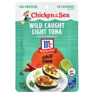 <img alt="3 PACK of Chicken of the Sea, Wild Caught Light Tuna, Chili Lime, 2.5 oz (70 g)" title="3 PACK of Chicken of the Sea, Wild Caught Light Tuna, Chili Lime, 2.5 oz (70 g),048000003812"