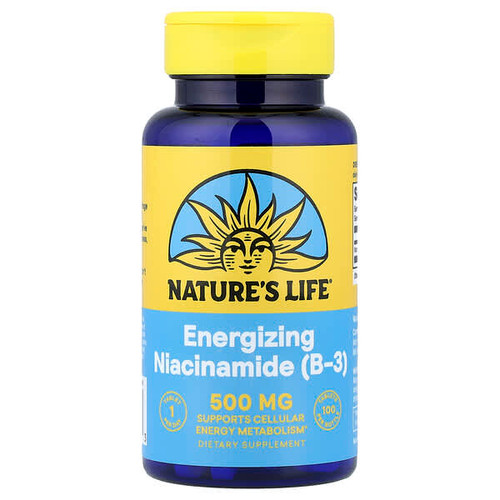 <img alt="Natures Life, Energizing Niacinamide (B-3), 500 mg, 100 Tablets" title="Natures Life, Energizing Niacinamide (B-3), 500 mg, 100 Tablets,040647002623"