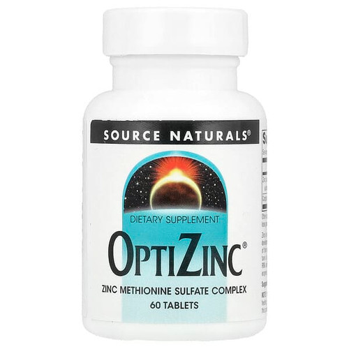 <img alt="Source Naturals, OptiZinc, 60 Tablets" title="Source Naturals, OptiZinc, 60 Tablets,021078008477"